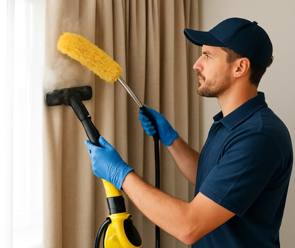 Trusted drapes cleaning technician Matty Curtain Cleaning lansdowne-nsw QLD